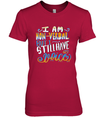Special Needs NonVerbal Autism Awesome Women's Premium T-Shirt Women's Premium T-Shirt - jonhlittlestore88