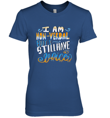 Special Needs NonVerbal Autism Awesome Women's Premium T-Shirt Women's Premium T-Shirt - jonhlittlestore88