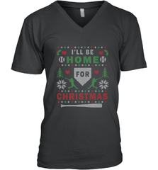 Premium Baseball Ugly Christmas Sweater Pattern Men's V-Neck Men's V-Neck - jonhlittlestore88