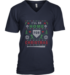 Premium Baseball Ugly Christmas Sweater Pattern Men's V-Neck Men's V-Neck - jonhlittlestore88