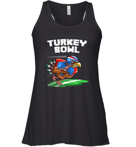 Cool Turkey Bowl _ Funny Thanksgiving Football Player Gift Women's Racerback Tank Women's Racerback Tank / Black / XS Women's Racerback Tank - jonhlittlestore88