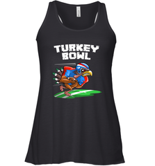 Cool Turkey Bowl _ Funny Thanksgiving Football Player Gift Women's Racerback Tank Women's Racerback Tank - jonhlittlestore88