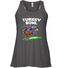 Cool Turkey Bowl _ Funny Thanksgiving Football Player Gift Women's Racerback Tank Women's Racerback Tank - jonhlittlestore88
