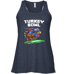 Cool Turkey Bowl _ Funny Thanksgiving Football Player Gift Women's Racerback Tank Women's Racerback Tank - jonhlittlestore88