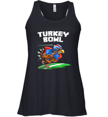 Cool Turkey Bowl _ Funny Thanksgiving Football Player Gift Women's Racerback Tank Women's Racerback Tank - jonhlittlestore88