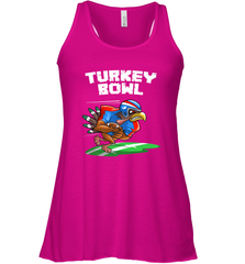 Cool Turkey Bowl _ Funny Thanksgiving Football Player Gift Women's Racerback Tank Women's Racerback Tank - jonhlittlestore88