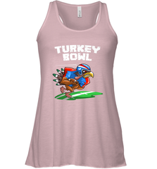 Cool Turkey Bowl _ Funny Thanksgiving Football Player Gift Women's Racerback Tank Women's Racerback Tank - jonhlittlestore88