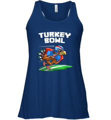 Cool Turkey Bowl _ Funny Thanksgiving Football Player Gift Women's Racerback Tank Women's Racerback Tank - jonhlittlestore88