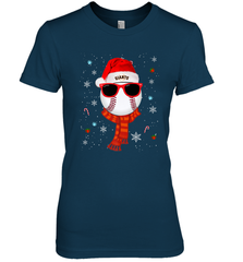 San Francisco Giants Logo Logo Christmas Baseball Player Glasses Santa Hat Pajama Gift Women's Premium T-Shirt Women's Premium T-Shirt - jonhlittlestore88