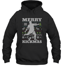 NFL Football SportsTeam Kicker Kickmas Funny Ugly Christmas Xmas Hooded Sweatshirt Hooded Sweatshirt - jonhlittlestore88