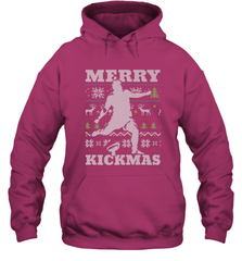 NFL Football SportsTeam Kicker Kickmas Funny Ugly Christmas Xmas Hooded Sweatshirt Hooded Sweatshirt - jonhlittlestore88