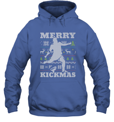 NFL Football SportsTeam Kicker Kickmas Funny Ugly Christmas Xmas Hooded Sweatshirt Hooded Sweatshirt - jonhlittlestore88