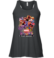 Marvel Rising Secret Warriors Hero Action Pose Collage Women's Racerback Tank Women's Racerback Tank - jonhlittlestore88