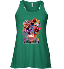 Marvel Rising Secret Warriors Hero Action Pose Collage Women's Racerback Tank Women's Racerback Tank - jonhlittlestore88