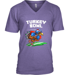 Cool Turkey Bowl _ Funny Thanksgiving Football Player Gift Men's V-Neck Men's V-Neck - jonhlittlestore88