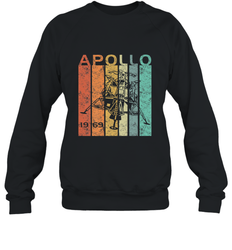 Retro Apollo 11 50th Anniversary Moon Landing 1969 2019 Crewneck Sweatshirt