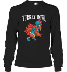 Cool Turkey Bowl _ Funny Thanksgiving Football Player Long Sleeve T-Shirt Long Sleeve T-Shirt - jonhlittlestore88