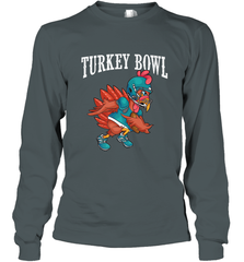 Cool Turkey Bowl _ Funny Thanksgiving Football Player Long Sleeve T-Shirt Long Sleeve T-Shirt - jonhlittlestore88