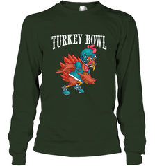 Cool Turkey Bowl _ Funny Thanksgiving Football Player Long Sleeve T-Shirt Long Sleeve T-Shirt - jonhlittlestore88