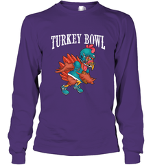 Cool Turkey Bowl _ Funny Thanksgiving Football Player Long Sleeve T-Shirt Long Sleeve T-Shirt - jonhlittlestore88