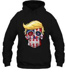 Trump sugar skull Hooded Sweatshirt Hooded Sweatshirt - jonhlittlestore88