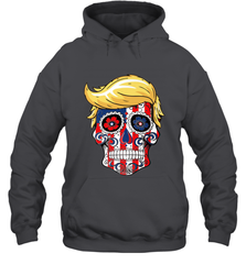 Trump sugar skull Hooded Sweatshirt Hooded Sweatshirt - jonhlittlestore88