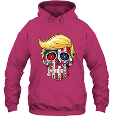 Trump sugar skull Hooded Sweatshirt Hooded Sweatshirt - jonhlittlestore88