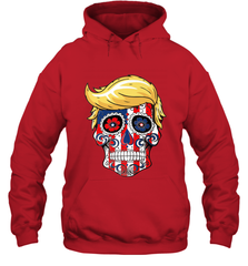 Trump sugar skull Hooded Sweatshirt Hooded Sweatshirt - jonhlittlestore88