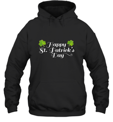 Shamrock Happy St patrick's Shirt for men and women (2) Hooded Sweatshirt