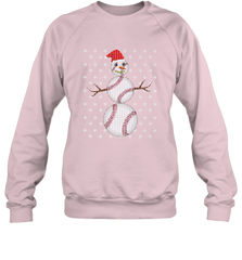 UGLY CHRISTMAS Baseball Snowman Holiday Santa Funny Men Gift Crewneck Sweatshirt Crewneck Sweatshirt - jonhlittlestore88