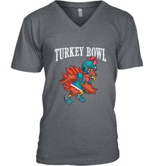 Cool Turkey Bowl _ Funny Thanksgiving Football Player Men's V-Neck Men's V-Neck - jonhlittlestore88