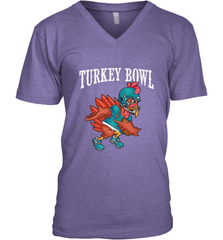 Cool Turkey Bowl _ Funny Thanksgiving Football Player Men's V-Neck Men's V-Neck - jonhlittlestore88