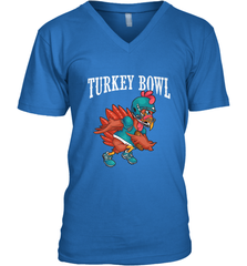 Cool Turkey Bowl _ Funny Thanksgiving Football Player Men's V-Neck Men's V-Neck - jonhlittlestore88