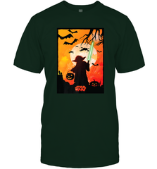 Star Wars Yoda Silhouette Halloween Men's T-Shirt Men's T-Shirt - jonhlittlestore88