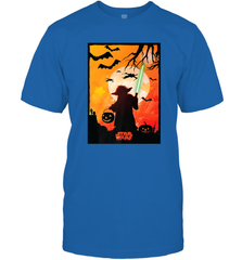 Star Wars Yoda Silhouette Halloween Men's T-Shirt Men's T-Shirt - jonhlittlestore88