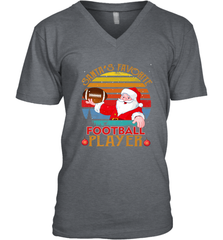 NFL Santa Favorite Football Player Funny Christmas Funny Men's V-Neck Men's V-Neck - jonhlittlestore88
