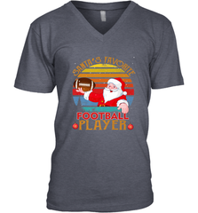 NFL Santa Favorite Football Player Funny Christmas Funny Men's V-Neck Men's V-Neck - jonhlittlestore88