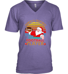 NFL Santa Favorite Football Player Funny Christmas Funny Men's V-Neck Men's V-Neck - jonhlittlestore88