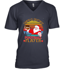 NFL Santa Favorite Football Player Funny Christmas Funny Men's V-Neck Men's V-Neck - jonhlittlestore88