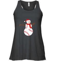 Snowman Baseball Christmas Women's Racerback Tank Women's Racerback Tank - jonhlittlestore88