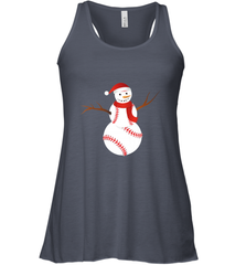 Snowman Baseball Christmas Women's Racerback Tank Women's Racerback Tank - jonhlittlestore88
