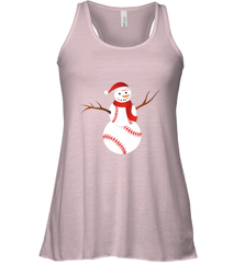 Snowman Baseball Christmas Women's Racerback Tank Women's Racerback Tank - jonhlittlestore88