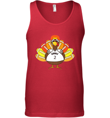 Cool Thanksgiving Football Shirt _ Gobble Player Turkey Gift Men's Tank Top Men's Tank Top - jonhlittlestore88