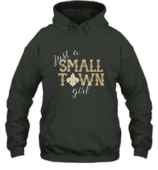 NFL Small Town New Orleans Football Girl, Great Christmas Gift Hooded Sweatshirt Hooded Sweatshirt - jonhlittlestore88