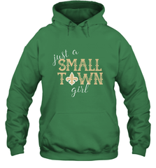 NFL Small Town New Orleans Football Girl, Great Christmas Gift Hooded Sweatshirt Hooded Sweatshirt - jonhlittlestore88
