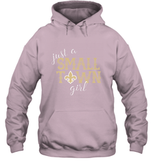 NFL Small Town New Orleans Football Girl, Great Christmas Gift Hooded Sweatshirt Hooded Sweatshirt - jonhlittlestore88