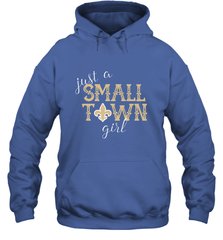 NFL Small Town New Orleans Football Girl, Great Christmas Gift Hooded Sweatshirt Hooded Sweatshirt - jonhlittlestore88
