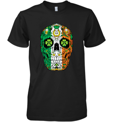 Sugar Skull Leprechaun T Shirt St Patricks Day Women Men Tee Men's Premium T-Shirt Men's Premium T-Shirt - jonhlittlestore88