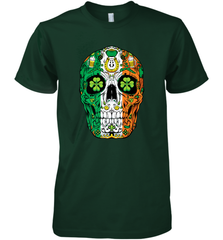Sugar Skull Leprechaun T Shirt St Patricks Day Women Men Tee Men's Premium T-Shirt Men's Premium T-Shirt - jonhlittlestore88
