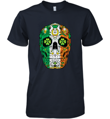 Sugar Skull Leprechaun T Shirt St Patricks Day Women Men Tee Men's Premium T-Shirt Men's Premium T-Shirt - jonhlittlestore88